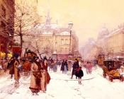 La Place Saint Michel - 尤金·加林·拉卢